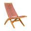 Chaise longue Rova Terre cuite