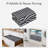 Modern Rainbow Striped Machine Washable Rug Stain Resistant Easy Cleaning Indoor Carpet With Non-Slip Backing Low Pile Floor Cover Non Shedding Folding Rug-890432991