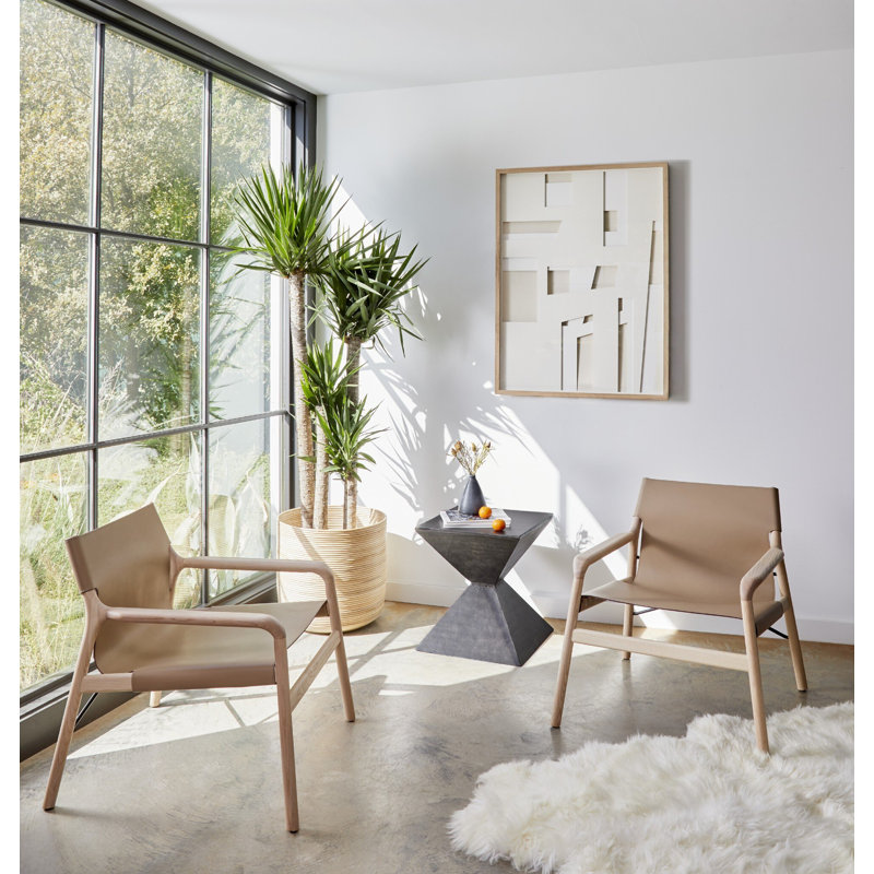 Lalo Sheepskin Area Rug in Cream, Novelty 3'3" x 6'