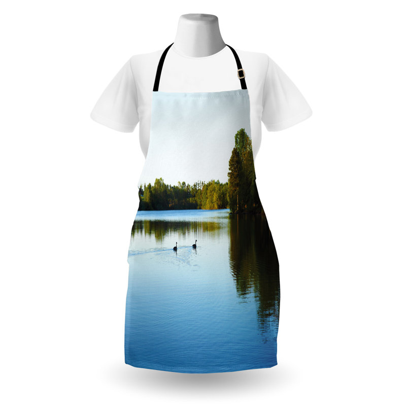 No Pattern Bib Apron