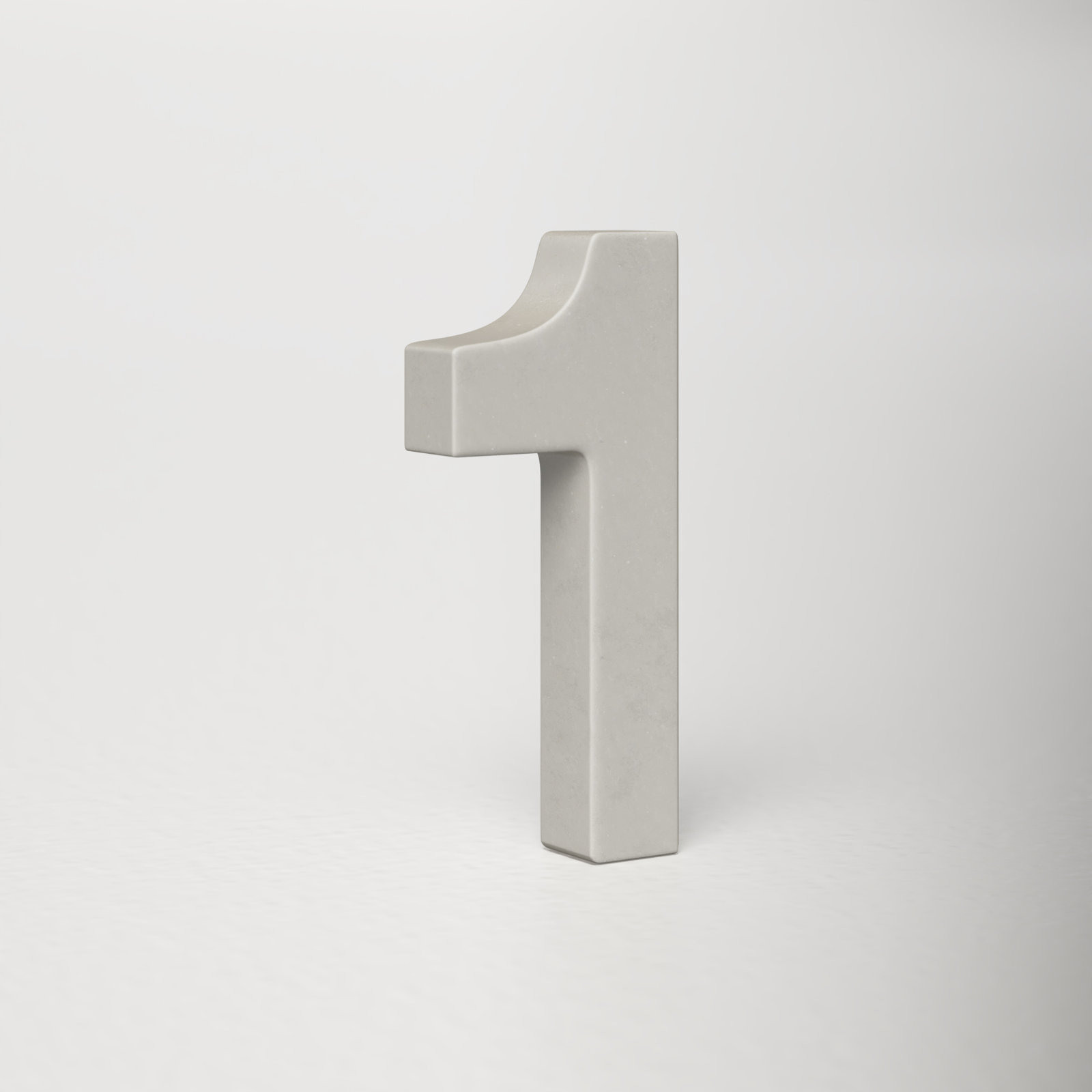 Zendaya Marble Number Letter Block, 1