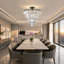 Lustre en cristal 5 niveaux-1724567465