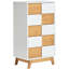 Sven 35 cm W Chest of 5 Drawers-27789433