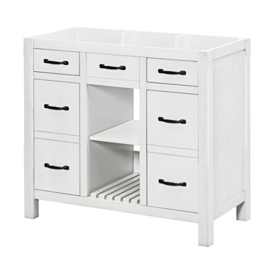 Base de meuble-lavabo simple 35,51 po seulement