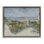 «Van Gogh Monmarte Landscape», toile encadrée flottante noire par one1000paints