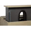 Meuble-lavabo flottant avec lavabo, meuble-lavabo mural moderne avec lavabo en résine et tiroirs à fermeture en douceur-115688328-115688326