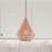 Annalize 1 - Light Rose Gold Single Pendant-926042180