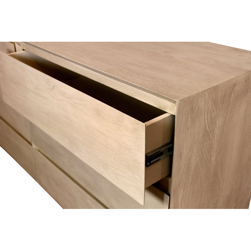 Arloene Solid Wood 72'' W Dresser