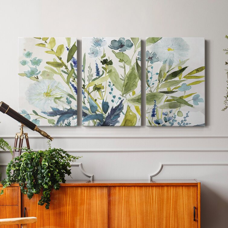 Set of 3 Greenery Prints, Olive Painting Prints, Green Wall Art
