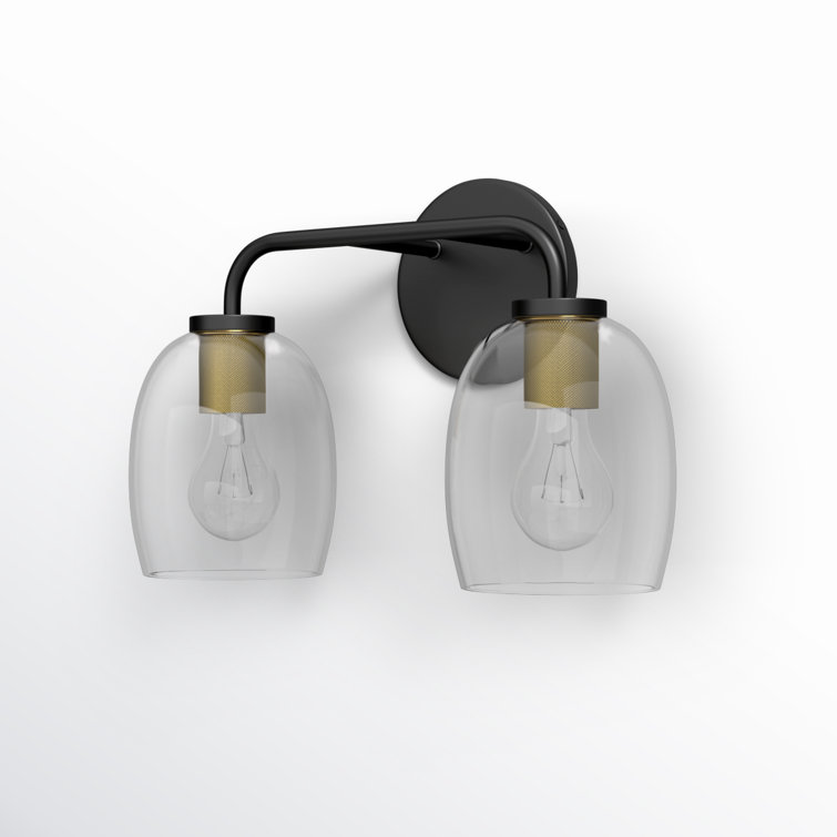 Jed 2 Light Dimmable Vanity Light