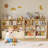 Toy Storage Organizer, Bookshelf, Toy Storage Cabinet, Toddler Bookcase Cabinet-1564558401
