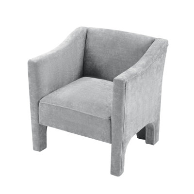 Aeris Modern Barrel Upholstered Accent Chair by NFusion