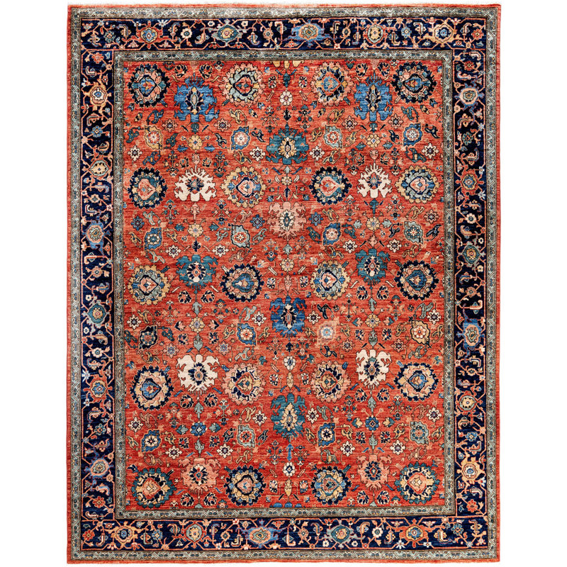 Serapi One-of-a-Kind 8' 0" X 10' 1" Hand Knotted Area Rug