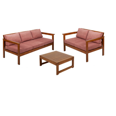 Jaqualen 5 - Person Seating Group with Cushions
