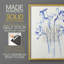 Inky Daffodils II, reproduction encadrée - bois massif-699688018-699688023