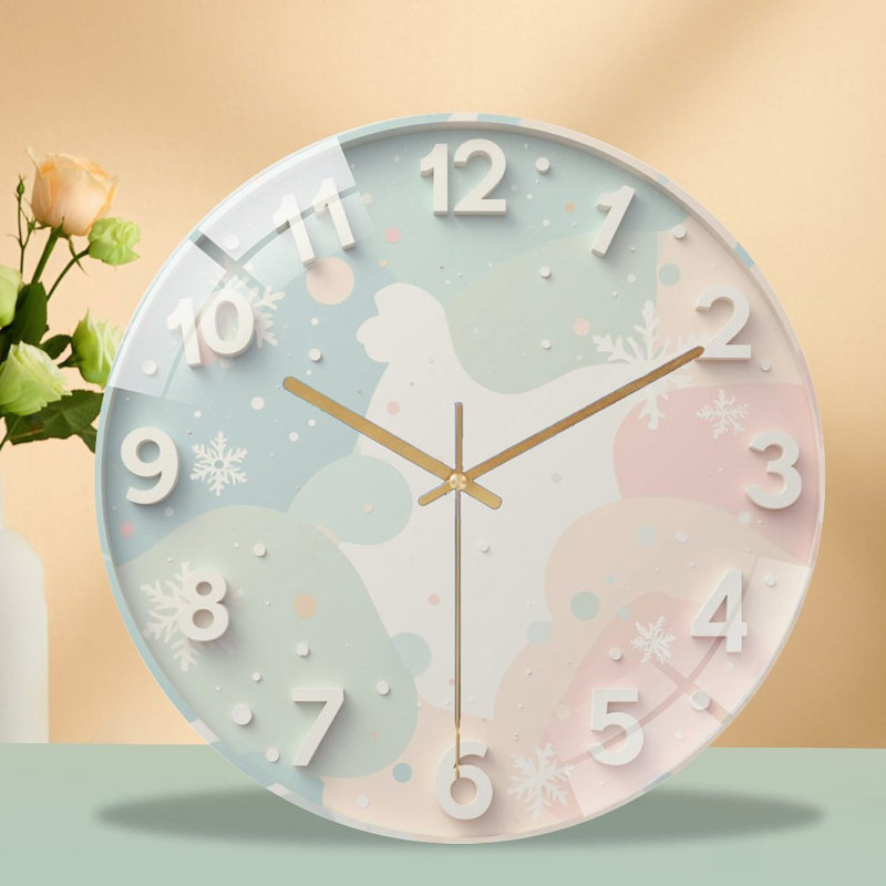 Horloge murale 12 po