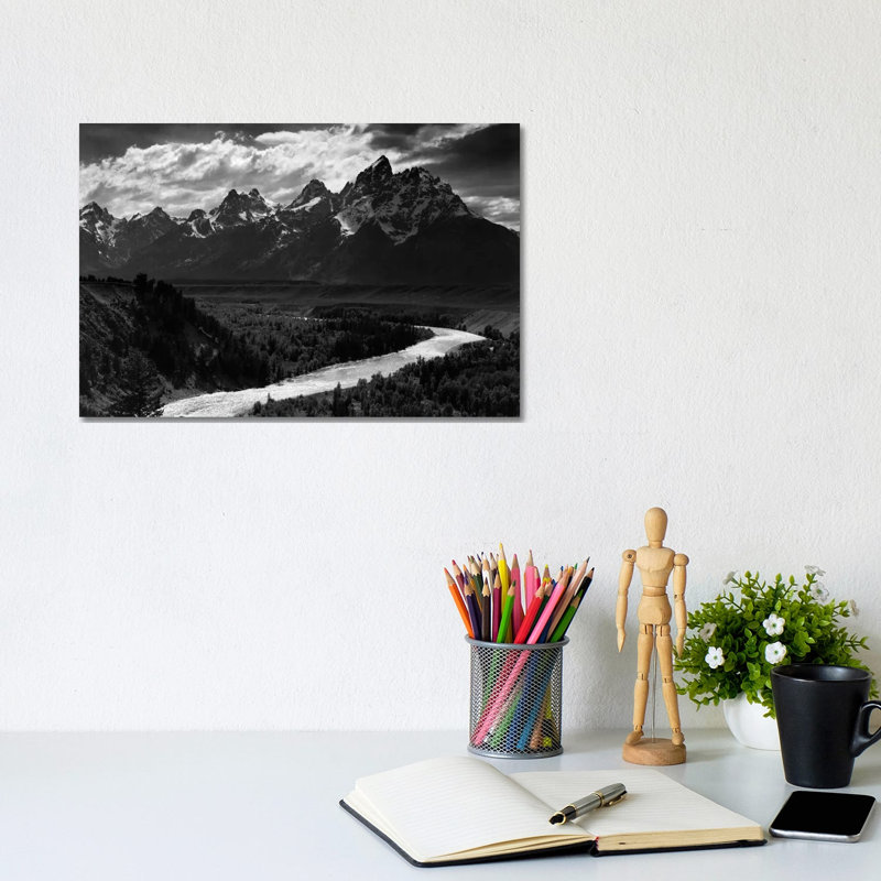 Ansel Adams - Print on Canvas, 20.32 cm H x 30.48 cm W, No Frame