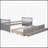  Daybed with Trundle and Drawers,, Space-Saving and Stylish for Modern Bedrooms-1934457776