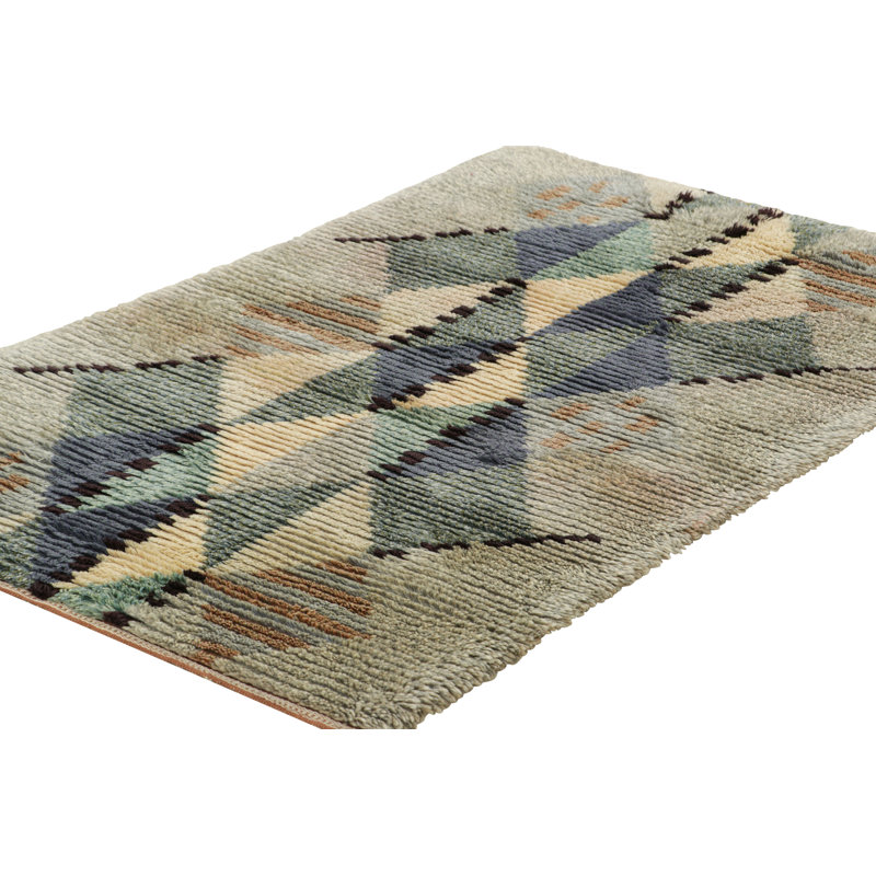 One-of-a-Kind 3’1x4’11 Hand Knotted Area Rug