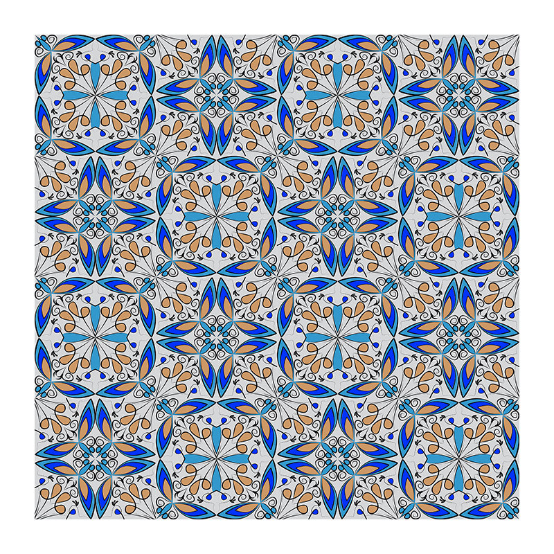 Annagret Matte Peel and Stick Mural, 250 x 250cm