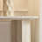 Sylph Narrow Console Table Entryway Table With Curved Legs
