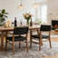 Chaise de salle à manger, ensemble de 2 (table non incluse)