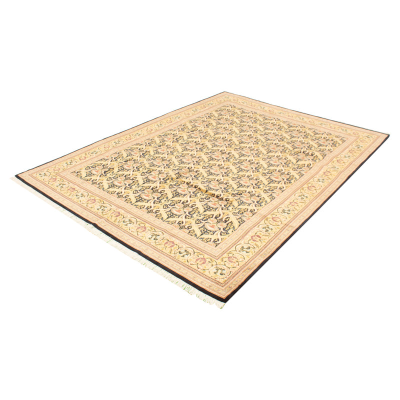 Tapis de la surface en laine 9 pi x 12 pi 3 po one-of-kind à la main-noué la 2010 Lavertue
