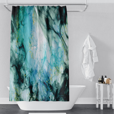 Rideau de douche simple Boyuan