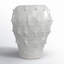Vase de table en céramique blanche-763810042