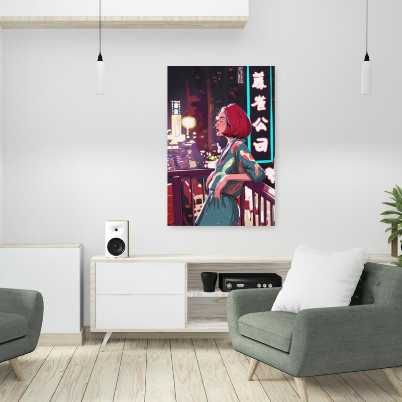 Art contemporain, art mural contemporain contemporain, H 36 po x l 24 po