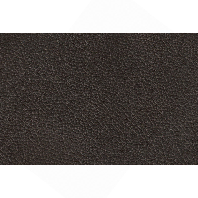 Canapé modulaire réversible en cuir reconstitué avec repose-pieds, espresso