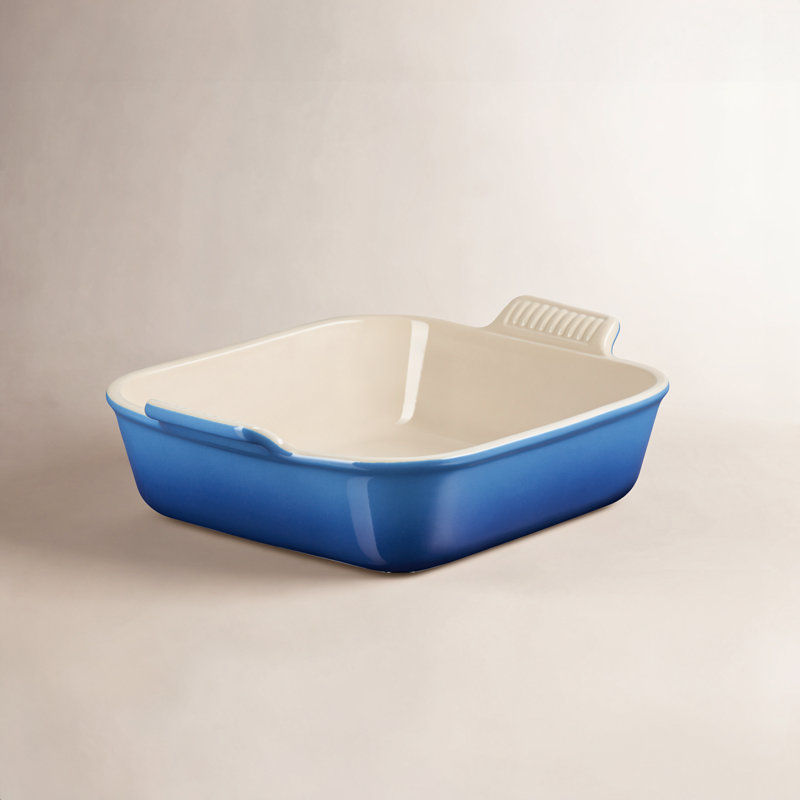 Le Creuset Heritage Stoneware Square Dish, Marseille, 3 qt.