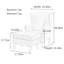 Fauteuil inclinable en chenille Comfort Elegance-2128338357