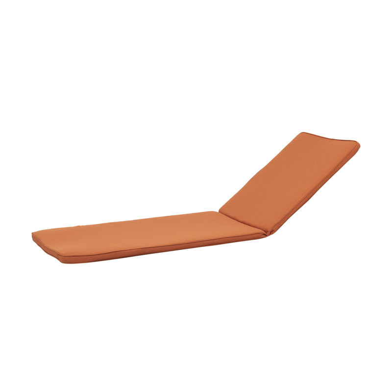 Outdoor 1.5'' Chaise Lounge Back Cushion, Cream, 1
