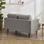 Teaonna Classic 2 Seater Sofa in Luxury Recycled Fabric-100003733