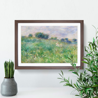 Meadow by Pierre-Auguste Renoir - Framed Print
