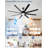 72 In. Standard Ceiling Fan With Light And Remote Control, 3-Color Led Light, Reversible Dc Motor-1368730285-1368730284
