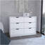 Commode 4 tiroirs Basilea, 2 armoires - blanc-2120802830