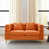 Tissu orange est en rupture de stock