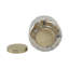 Bougie parfumée avec couvercle Jeimi pour décoration de salon - Bougie moderne en verre pour table basse, bibliothèque ou chambre à coucher - 9 po-1150208074