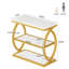 Pedestal End Table