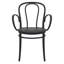 Chaise d'appoint empilable pour patio Farrah-160851669