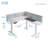 55" L-shaped Height-adjustable Standing Desk-1675142298