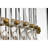 Kaan 5-Light Dimmable Metal and Glass Drum Chandelier-814634531-814634528