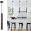 - Light Satin Black Pendant