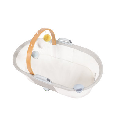 Cradle with Mattress and Stand