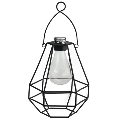Lanterne de patio extérieure hexagonale 7 po