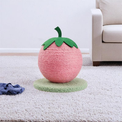 Fruit-Shaped Wear-resistant Sisal Cat Scratching Post