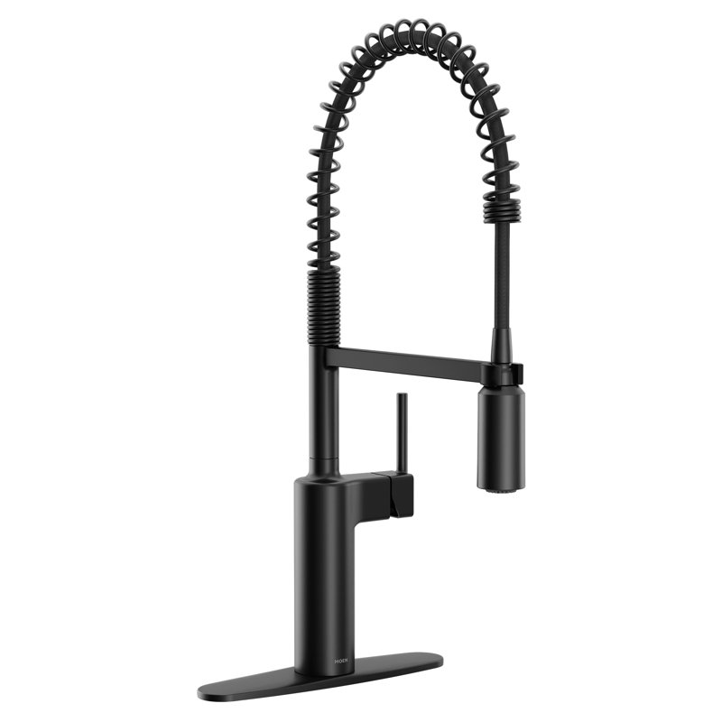 Robinet de cuisine Moen Inara, Noir mat