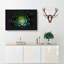 Dark Green Succulent Plant - Wrapped Canvas-56648516